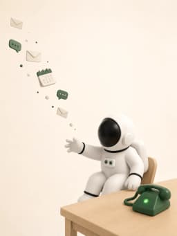 Spock the spaceman representing Partnership Teams